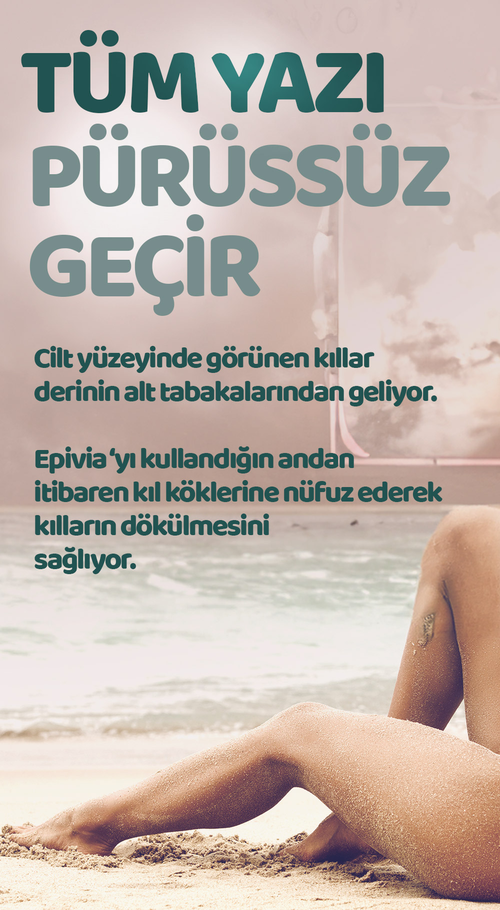 Epivia Tüy Dökücü Krem